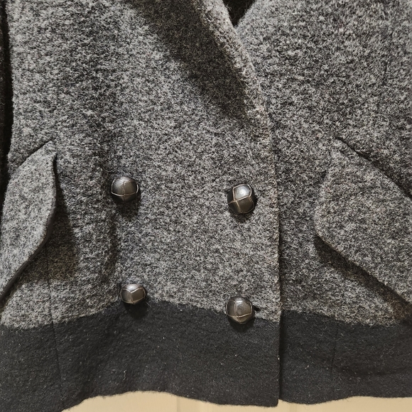 Body By Victoria Ombre Wool Coat - Picture 12 of 16